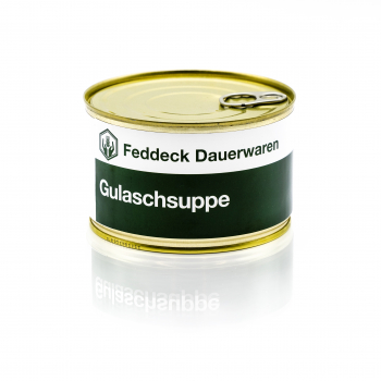 Ready meal can of goulash soup, 400 ml